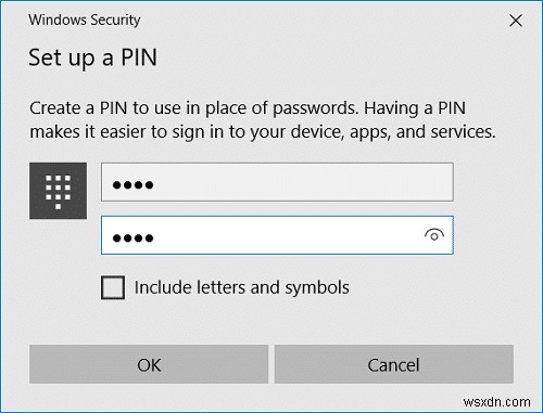 Windows 10 でアカウントに PIN を追加する方法