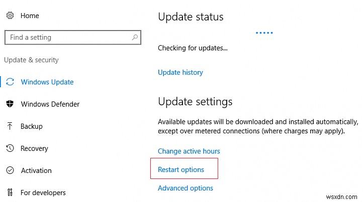 Windows 10 Update のアクティブ時間を無効にする 