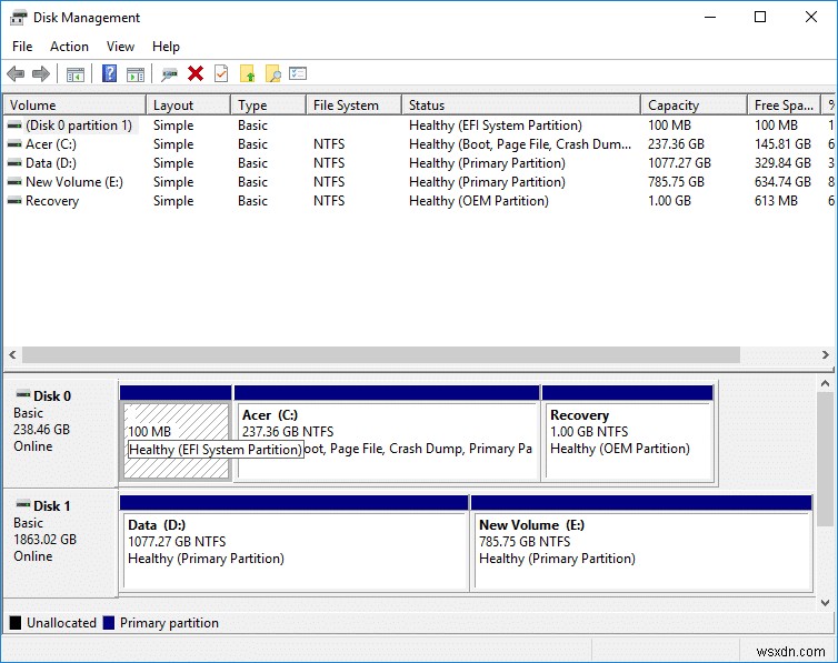 PC が UEFI またはレガシー BIOS を使用しているかどうかを確認する方法