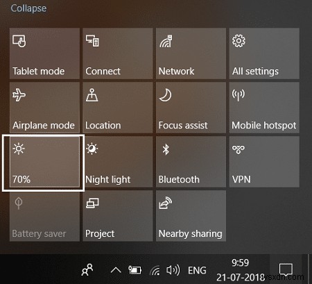 Windows 10 で画面の明るさを調整する 5 つの方法