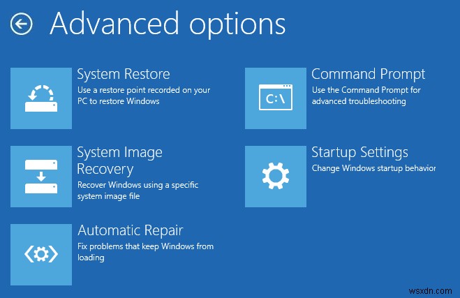 Windows 10 で高度な起動オプションにアクセスする方法