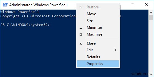 Windows 10 でコマンド プロンプトと PowerShell のレガシー コンソールを有効または無効にする 