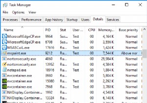 Windows 10 で CPU プロセスの優先度を変更する方法