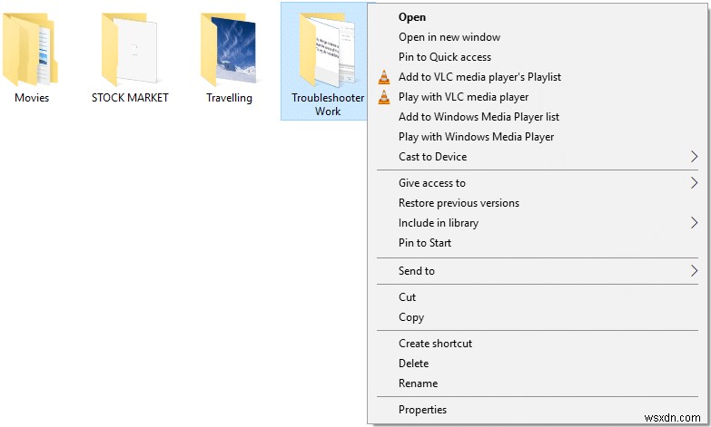 Windows 10 のコンテキスト メニューに [フォルダーにコピー] と [フォルダーに移動] を追加する 