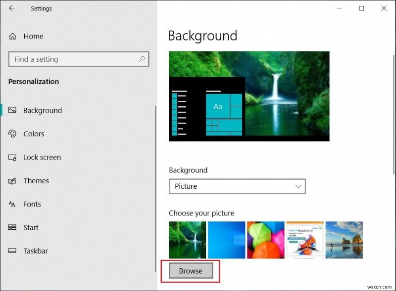 Windows 10でデスクトップの壁紙を変更する方法 