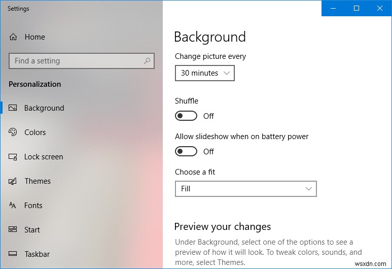 Windows 10でデスクトップの壁紙を変更する方法 