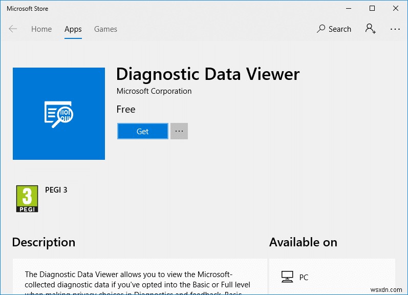 Windows 10 で診断データ ビューアーを有効または無効にする 