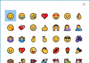 Windows 10 で絵文字パネルを有効または無効にする方法 