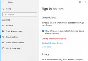 Windows 10のダイナミック ロックとは？使い方と設定方法をわかりやすく解説