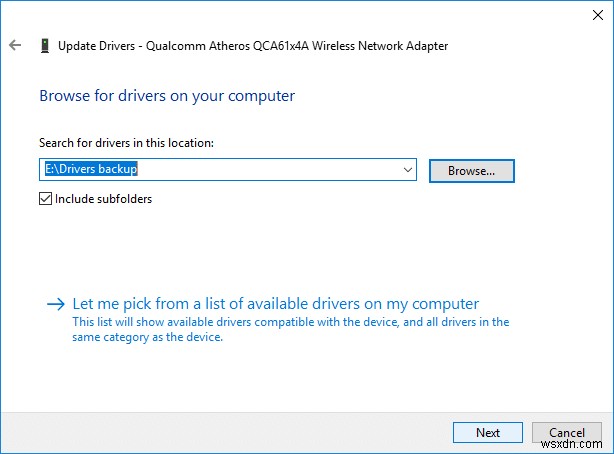 Windows 10 でデバイス ドライバーをバックアップおよび復元する方法 