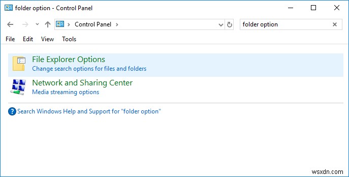 Windows 10 でフォルダー オプションを開く方法 