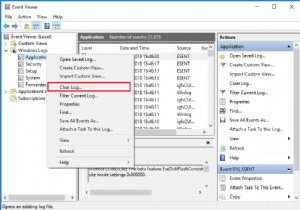 Windows 10 のイベント ビューアですべてのイベント ログをクリアする方法