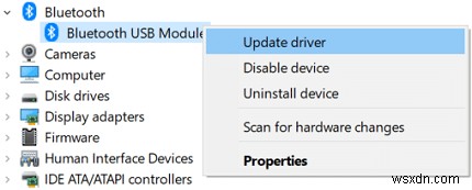 BluetoothをオンまたはオフにするオプションがWindows 10にない問題を修正 