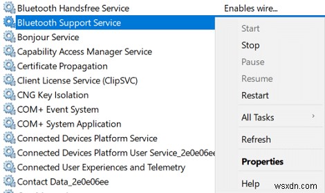 BluetoothをオンまたはオフにするオプションがWindows 10にない問題を修正 