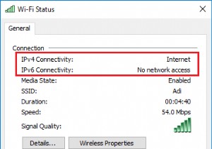 【Windows 10】「IPv6 接続：インターネット アクセスなし」エラーを直す9つの対処法