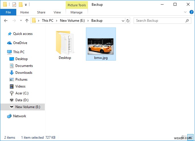 Windows 10 でフォルダーの画像を変更する方法 