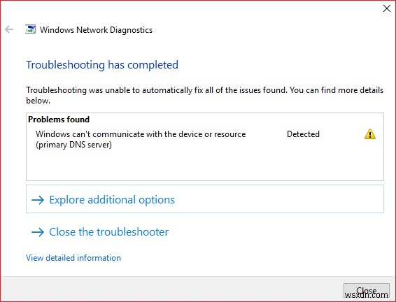 Windows がデバイスまたはリソースと通信できない問題を修正 