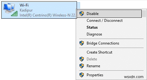 Windows 10 で WiFi ネットワークが表示されない問題を修正