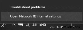 Windows 10 で WiFi ネットワークが表示されない問題を修正