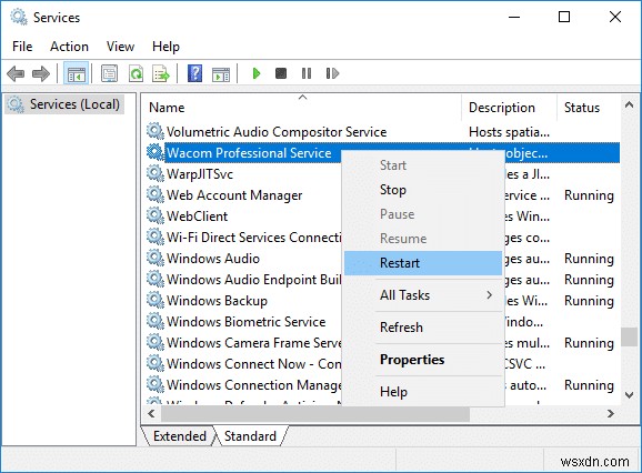 Wacom タブレット ドライバが Windows 10 で見つからない問題を修正