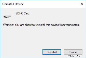 Windows 10 で検出されない SD カードを修正する