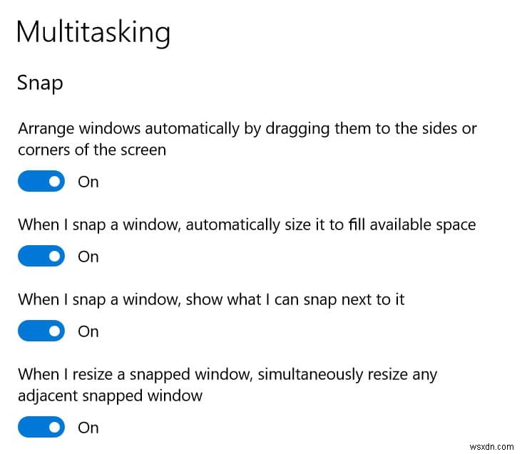 Windows 10 でノートパソコンの画面を半分に分割する 
