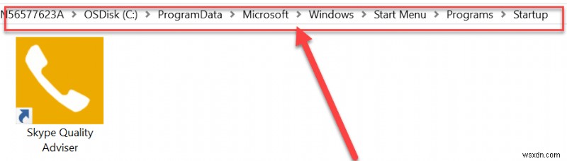 Windows 10 のスタートアップ フォルダはどこにありますか?