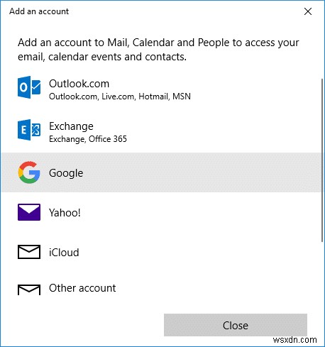 Windows 10 で Gmail をセットアップする方法 