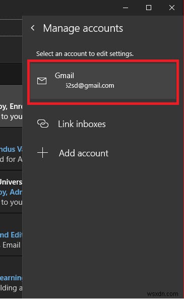 Windows 10 で Gmail をセットアップする方法 