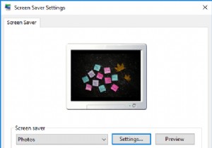 Windows 10 でスクリーンセーバーをカスタマイズする方法 