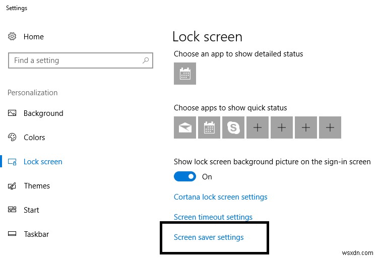 Windows 10 でスクリーンセーバーをカスタマイズする方法 