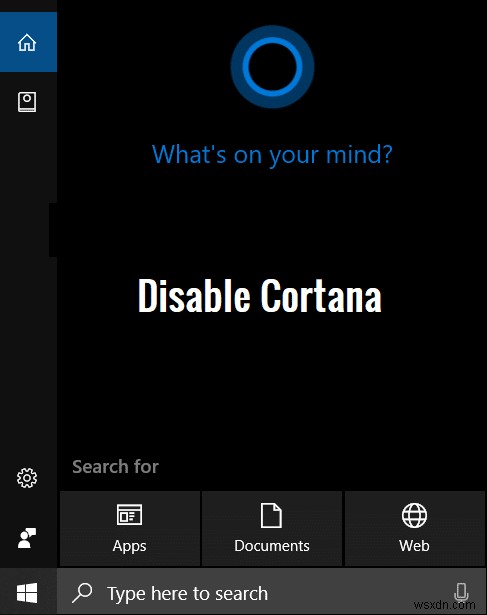 Windows 10 で Cortana を完全に無効にする 