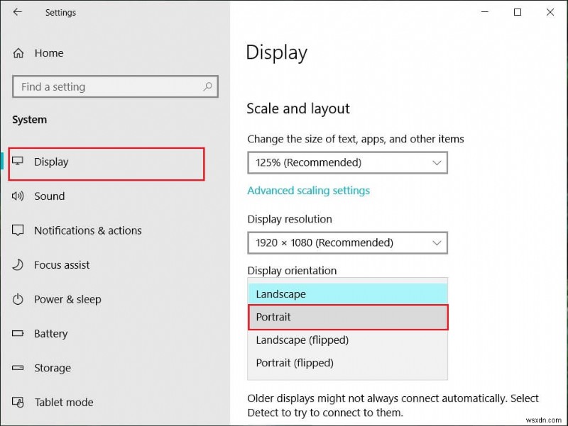Windows 10 でグレー表示された回転ロックを修正 