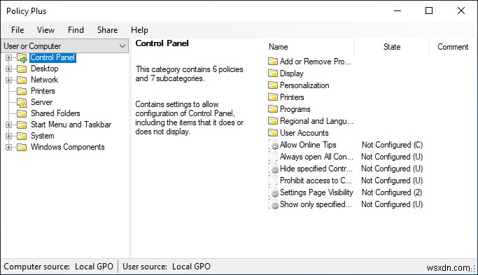 Windows 10 Home にグループ ポリシー エディター (gpedit.msc) をインストールします。 