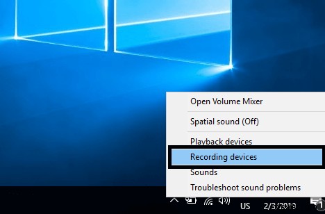 Windows 10 でマイクの音量を上げる