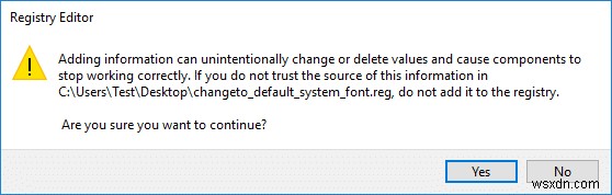 Windows 10 でデフォルトのシステム フォントを変更する方法 