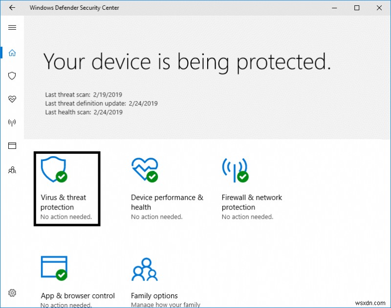 Windows 10 で Windows Defender を永久に無効にする 