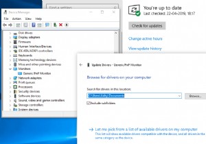 Windows 10 でデバイス ドライバを更新する方法