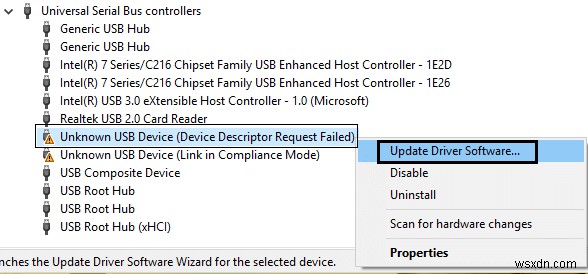 USB複合デバイスがUSB 3.0で正しく動作しない問題を修正 
