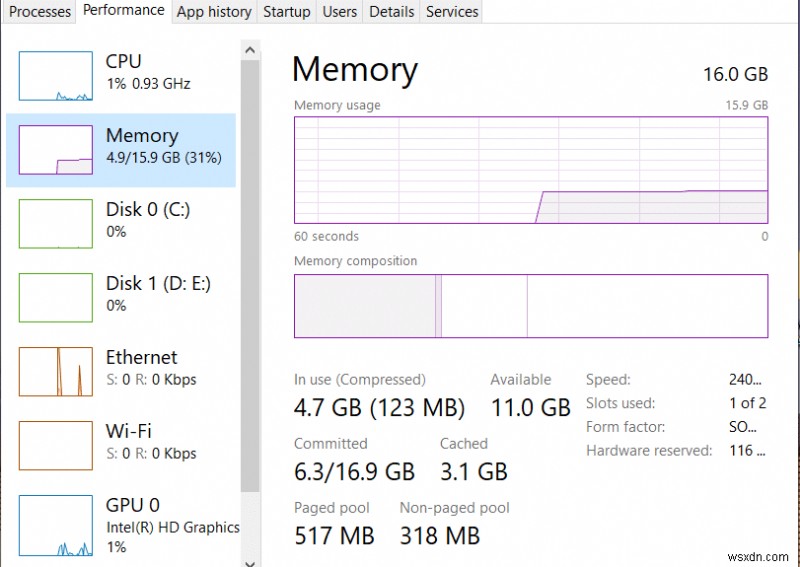 Windows 10 のヒント:SuperFetch を無効にする 