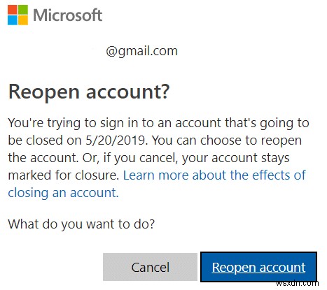 Microsoft アカウントを閉鎖して削除する方法