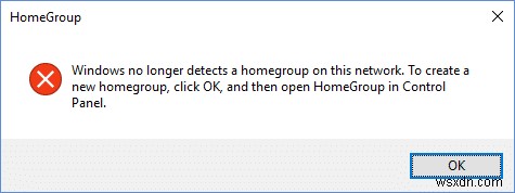 Windows 10でホームグループを作成できない問題を修正 
