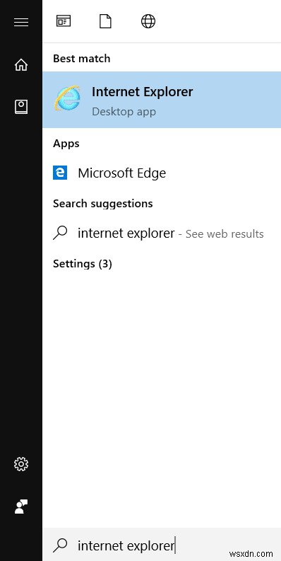 Internet Explorer が機能しなくなった問題を修正 