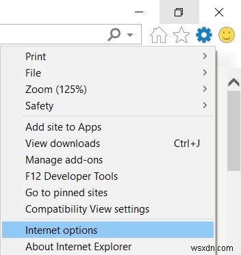 Internet Explorer が機能しなくなった問題を修正 