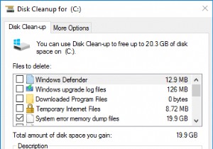 Windows 10でシステムエラーのメモリダンプファイルを削除する6つの方法
