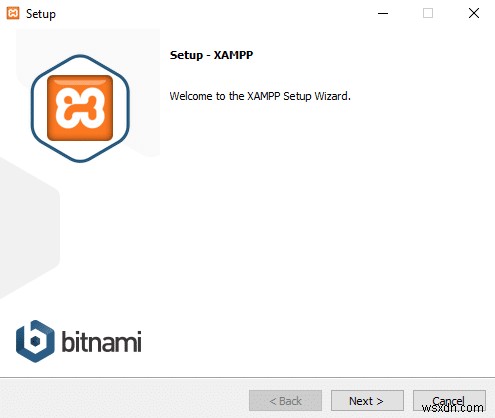 Windows 10 に XAMPP をインストールして構成する