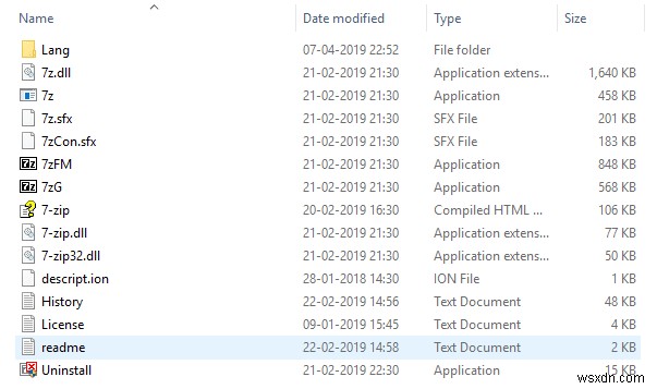 Windows 10 で TAR ファイル (.tar.gz) を開く方法