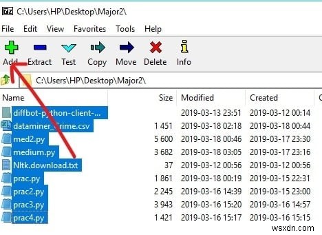 Windows 10 で TAR ファイル (.tar.gz) を開く方法