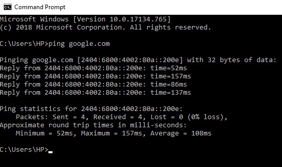 Windows 10 でのインターネット接続の問題のトラブルシューティング 