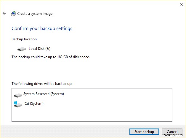 Windows 10 で完全なシステム イメージ バックアップを作成する [究極のガイド] 